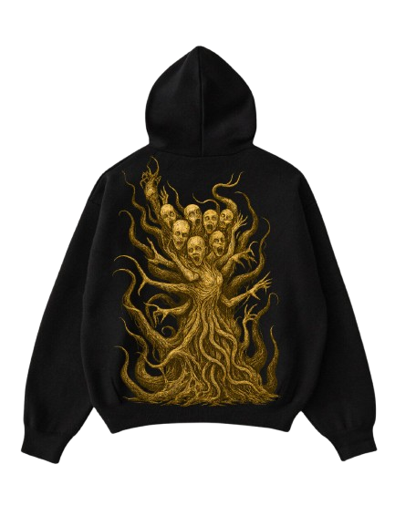🔥 VIVIX™ “SOULROOTED ENTITY” OVERSIZED HOODIE – LIMITED EDITION