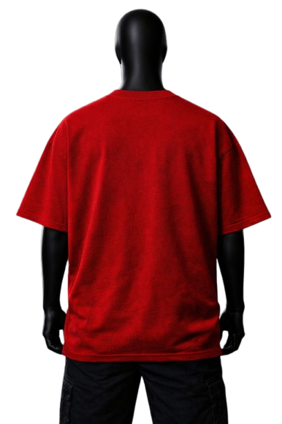 “INFERNO CORE” OVERSIZED SOLID T-SHIRT – PREMIUM BASIC