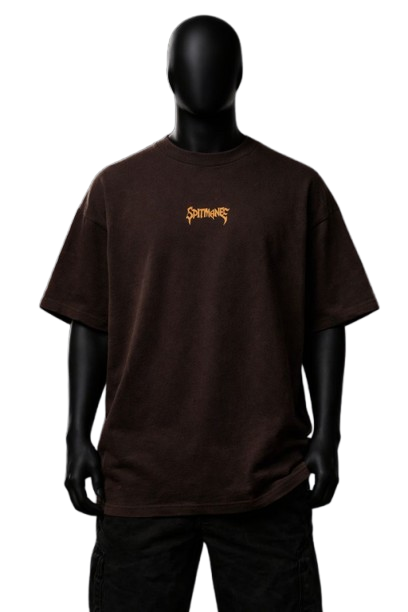 “HERETIC – ICON OF DOOM” OVERSIZED GRAPHIC T-SHIRT – DARK AESTHETIC EDITION