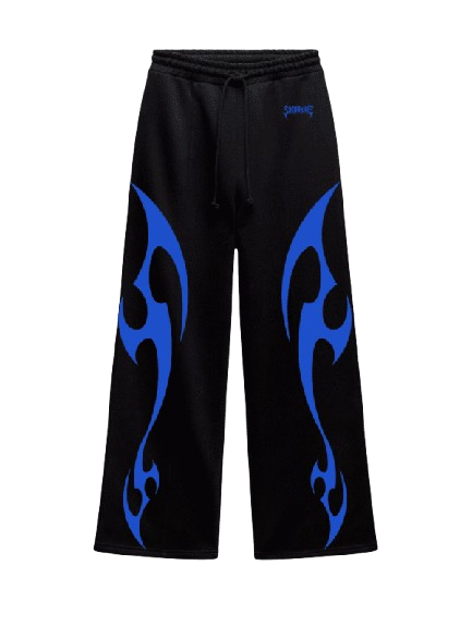 “CRYOBLADE FLARE” OVERSIZED JOGGERS – STREETWEAR EDITION