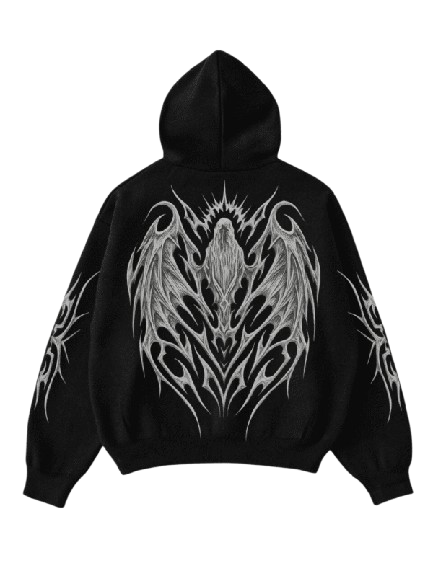 🔥 VIVIX™ “VALKYRIC ASCENDANT” OVERSIZED HOODIE – LIMITED DROP