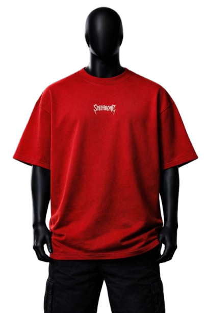 “INFERNO CORE” OVERSIZED SOLID T-SHIRT – PREMIUM BASIC