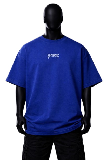 “DEEP-SEA ESSENTIAL” OVERSIZED SOLID T-SHIRT – PREMIUM