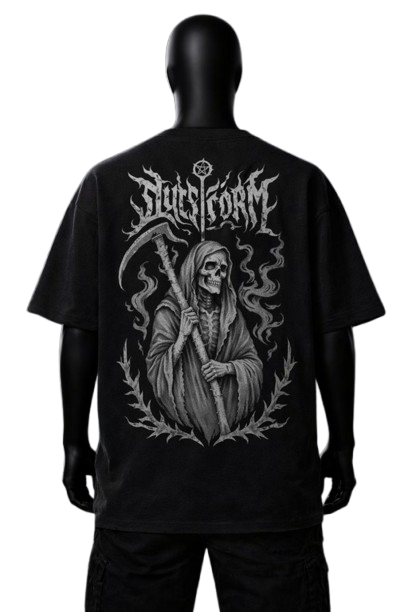 REAPER SOUL OVERSIZED TEE – 240 GSM | HEAVYWEIGHT STREETWEAR DROP