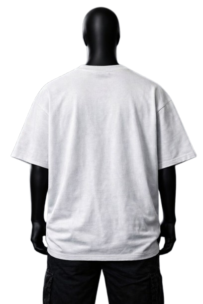 “CLOUDCORE ESSENTIAL” OVERSIZED SOLID T-SHIRT – PREMIUM BASIC